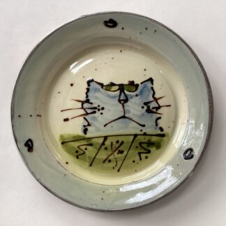 'Dubious Cat Plate’