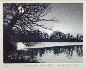 ‘Shobdon Court – Winter Lake’