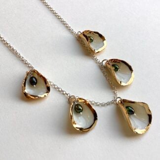 5 ‘Petal’ Pendant with Pearls