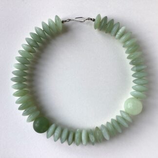 ‘Jade & Silver Necklace’