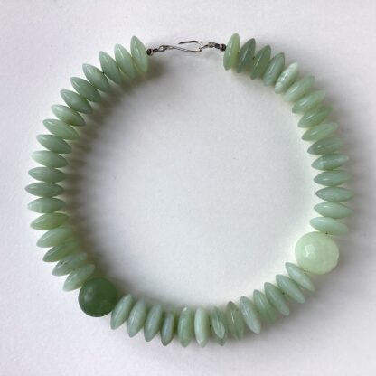 ‘Jade & Silver Necklace’
