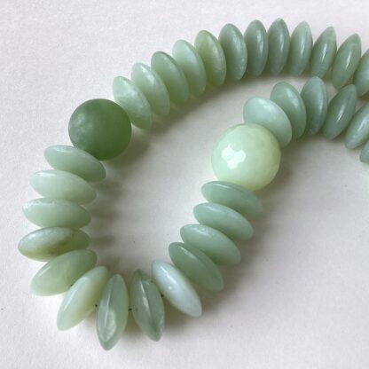 ‘Jade & Silver Necklace’