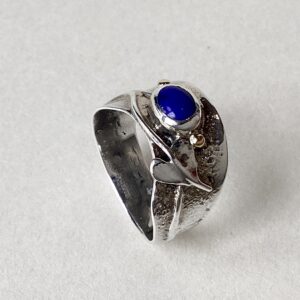 ‘Silver Ring with Lapis Lazuli’
