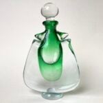 ‘Green Footed Scent Bottle’