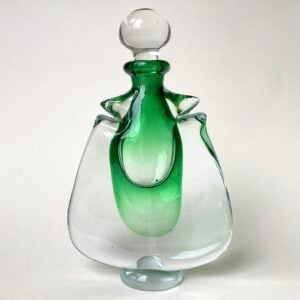 ‘Green Footed Scent Bottle’