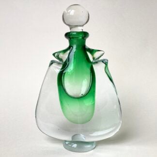 ‘Green Footed Scent Bottle’