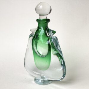 ‘Green Footed Scent Bottle’