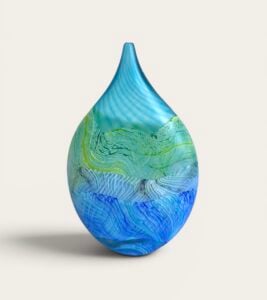 'Sea Shore Spring Tide' Vase