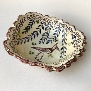 'Lapwing' Scalloped Dish