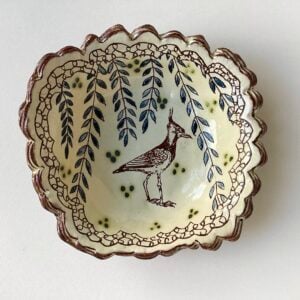 'Lapwing' Scalloped Dish