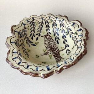 'Kestrel' Scalloped Dish