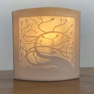 ‘Tregony Tree’ Porcelain Ellipse Light