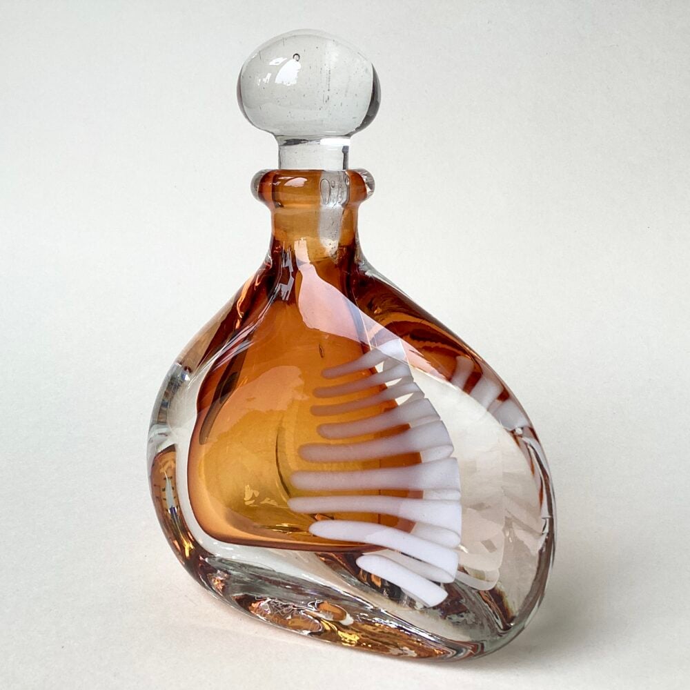 ‘Amber Stripe Scent Bottle’