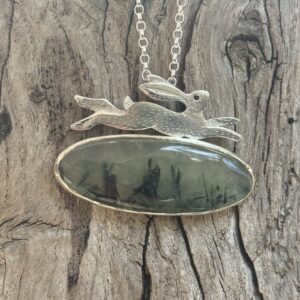 'Hare Leaping Prehinite'
