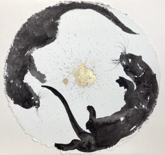 'Otter Pair Roundel'