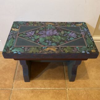 ‘Clematis and Hares Side Table’